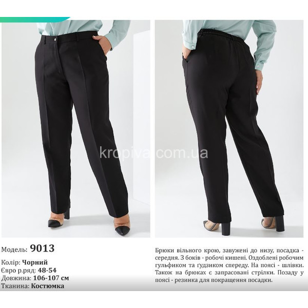 Жіночі брюки батал оптом 090224-012