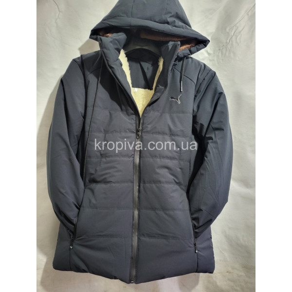 Чоловіча куртка на хутрі зима норма оптом 141023-658