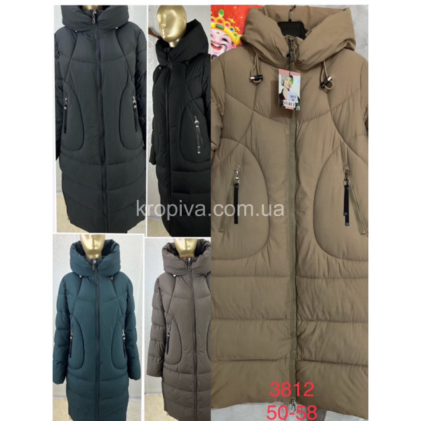 Жіноче пальто зимове напівбатал оптом 141023-676