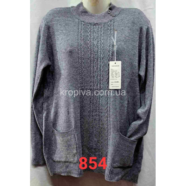 Женский свитер-туника батал микс оптом 141023-695