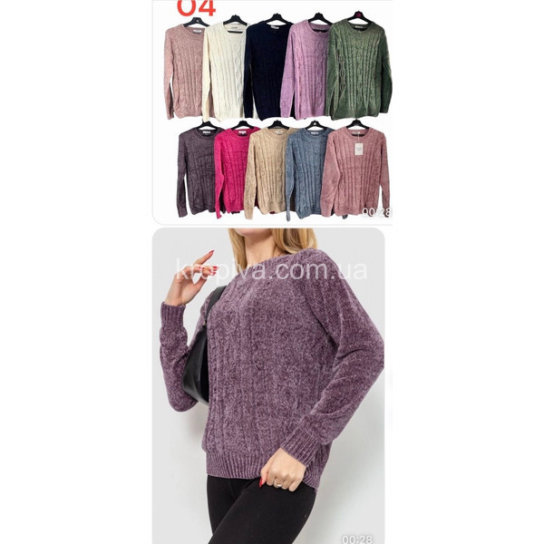 Женский свитер норма микс оптом 291023-735