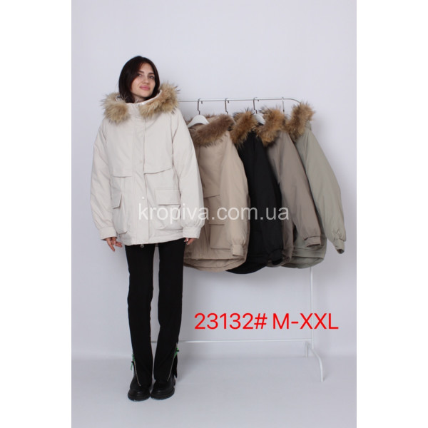 Женская куртка зима норма Турция оптом 071123-754