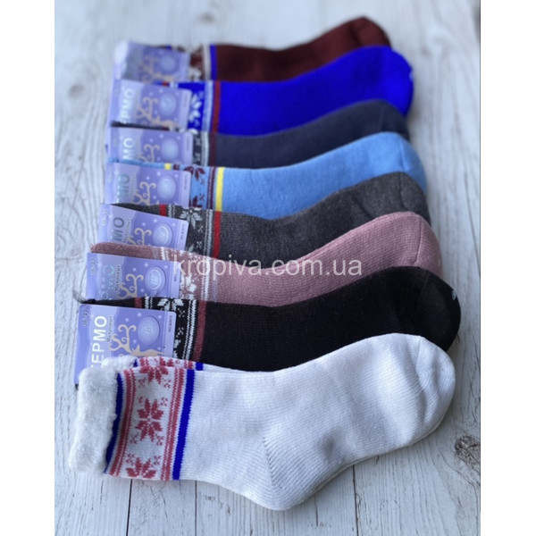 Жіночі шкарпетки пухова махра оптом 181123-635