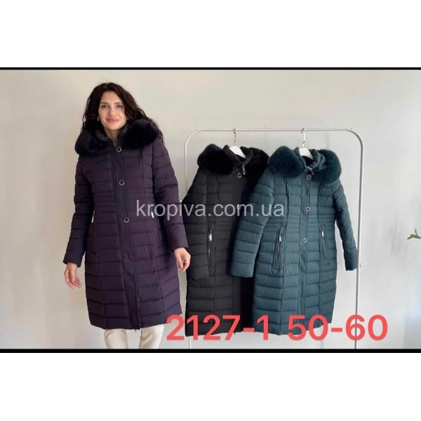Женская куртка зима батал оптом 021123-616