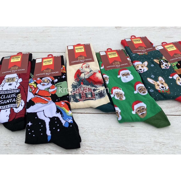 Жіночі шкарпетки новорічні Екмен Туреччина оптом 041223-677
