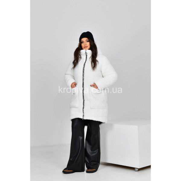 Женское пальто 3052 батал оптом  (070124-424)