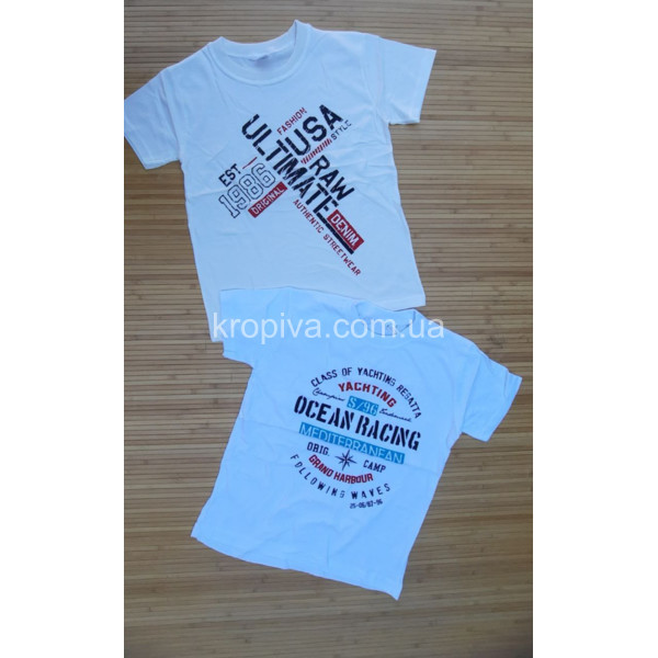 Детская футболка кулир 10-14 лет Турция оптом 110324-747