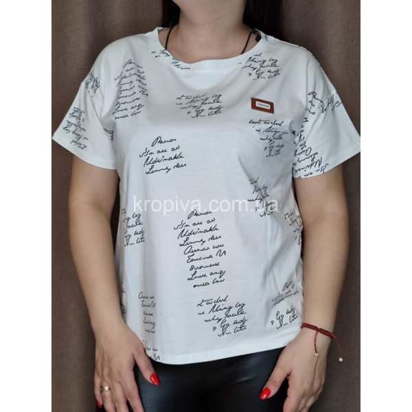 Женская футболка норма микс оптом  (090324-196)