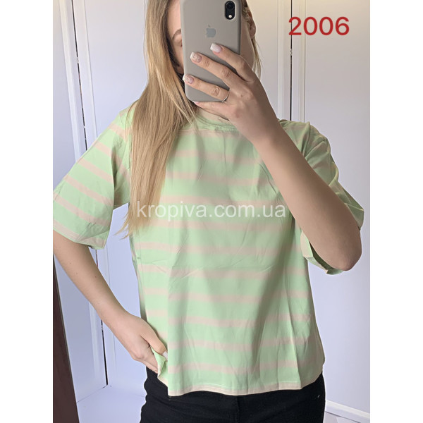 Женская футболка норма микс оптом 190324-196