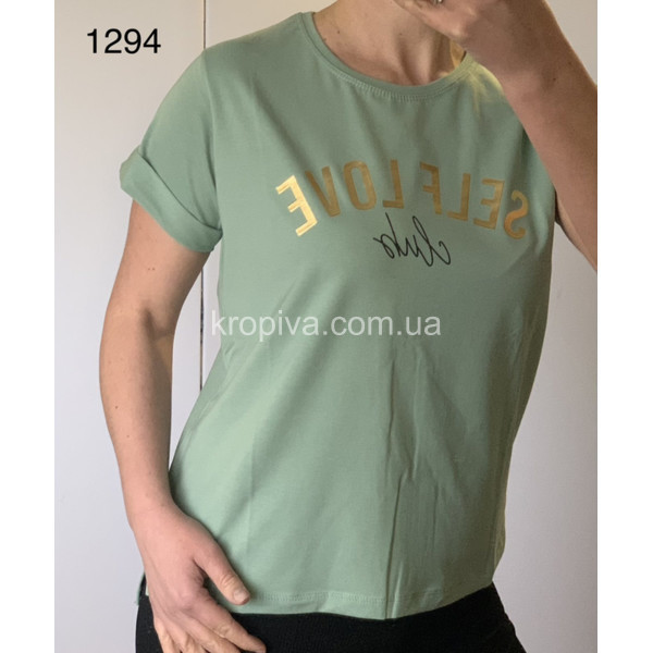 Жіноча футболка норма оптом 190324-259