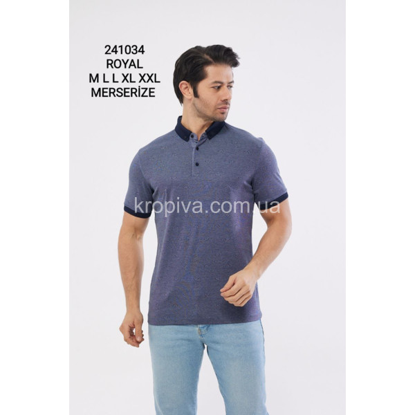 Мужская футболка-поло норма Турция оптом  (140424-616)