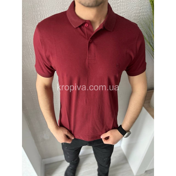 Мужская футболка-поло норма Турция оптом  (220424-648)