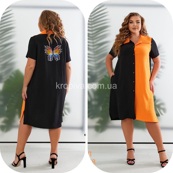 Жіноча сукня-сорочка оптом  (240424-727)