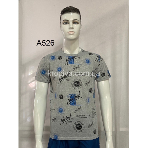 Чоловічі футболки мікс оптом  (270424-666)