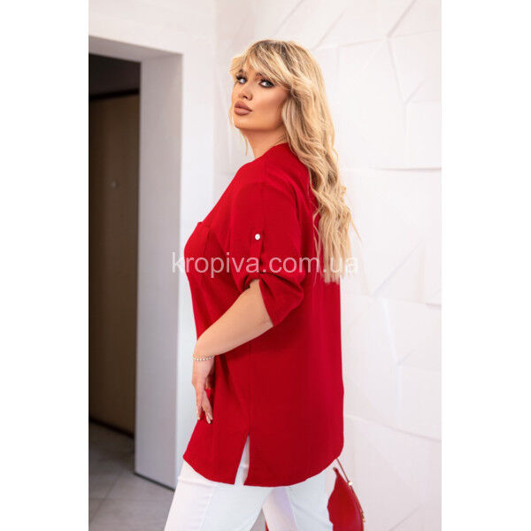 Женская блузка 800.2 батал оптом 280524-445