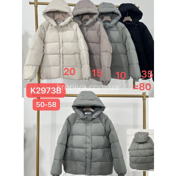 Женская куртка батал оптом 051024-670
