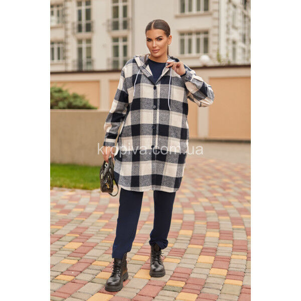 Женский костюм тройка 2478 батал оптом 161024-164