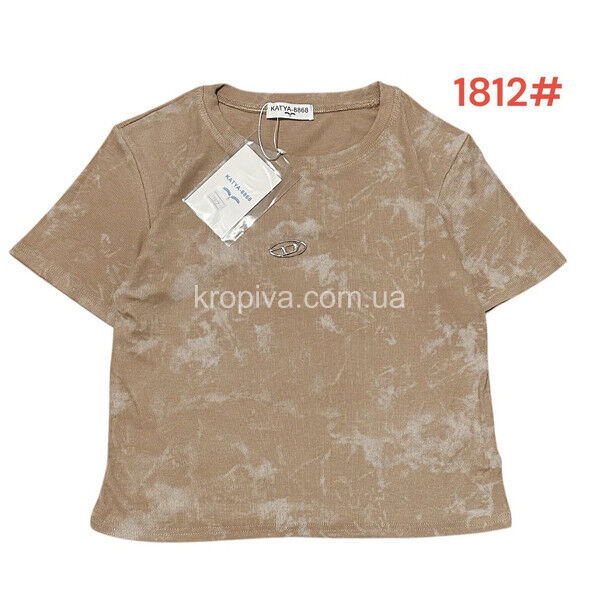 Женская футболка батал микс оптом 150225-308