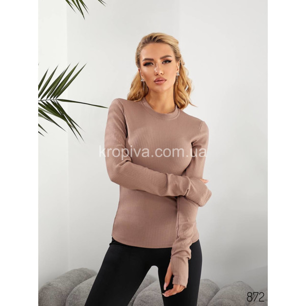 Жіночий лонгслів 872.1 оптом 070325-664