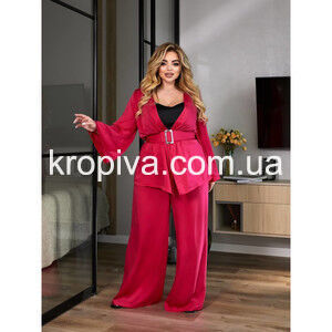 Женский костюм 2-ка 664 батал оптом 200325-013