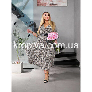 Женское платье 668 батал оптом 240325-039