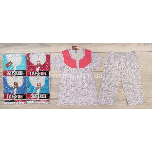 Женская пижама Fazo-R 425 микс норма оптом 280325-0225
