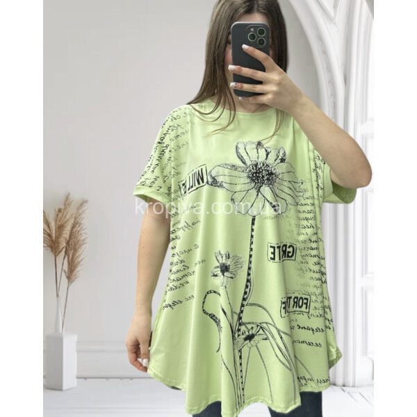 Женская футболка 25005 супербатал оптом 040425-660