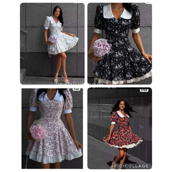 Женское платье 016 норма оптом 010525-0158