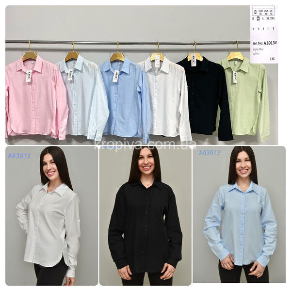 Женская рубашка 3013 норма оптом 020525-011