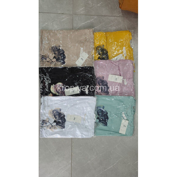 Женская футболка 913 батал оптом 040525-058