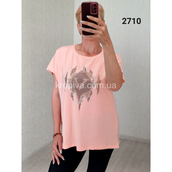 Женская футболка 2710 оптом 050525-170