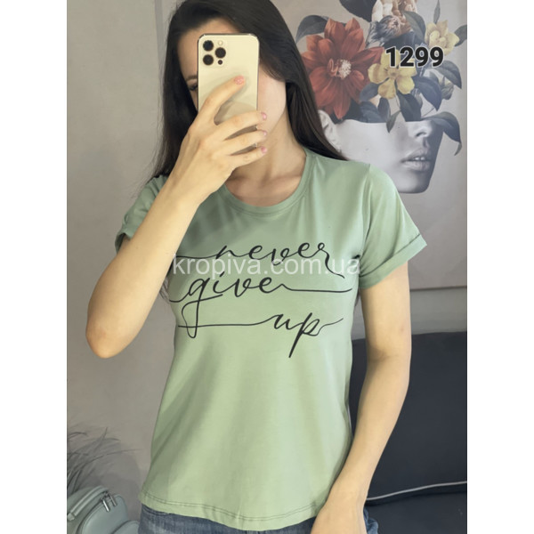 Женская футболка 1299 оптом 060525-53