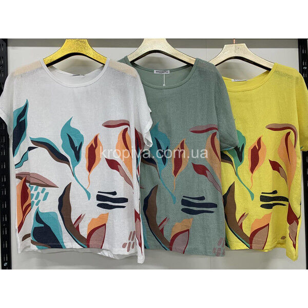 Женская футболка 9594 батал оптом 090525-0105