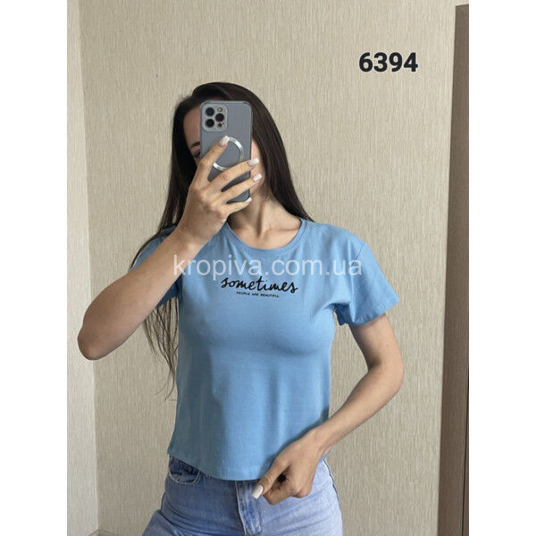 Женская футболка 6394 оптом 120525-56