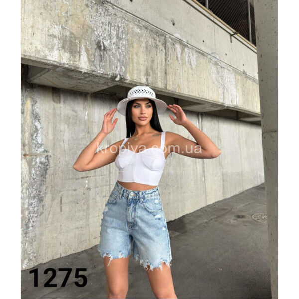 Джинсовые женские шорты оптом 120525-86
