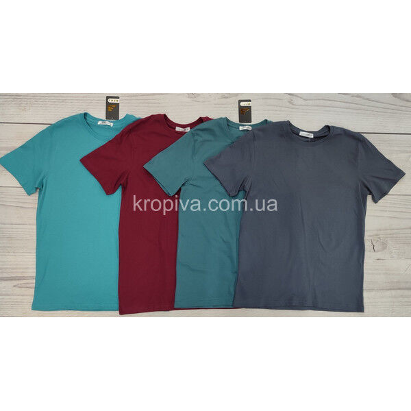 Мужская футболка Beki 1001 полубатал оптом 160525-002