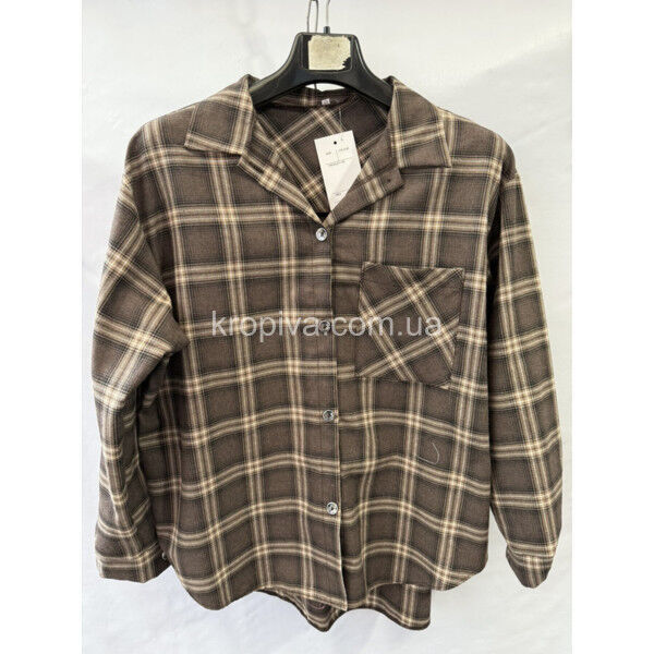 Женская рубашка норма оптом 050725-71