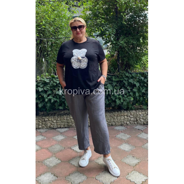 Женские брюки полубатал оптом 050725-628