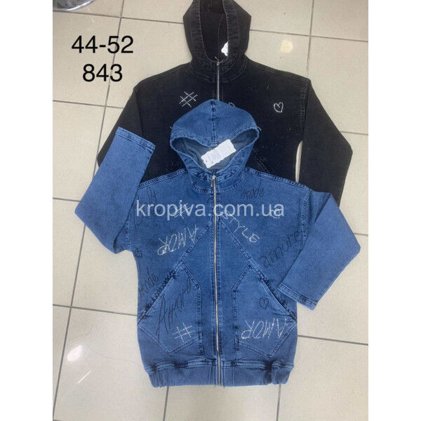 Жіночий джинсовий кардиган оптом 220725-95