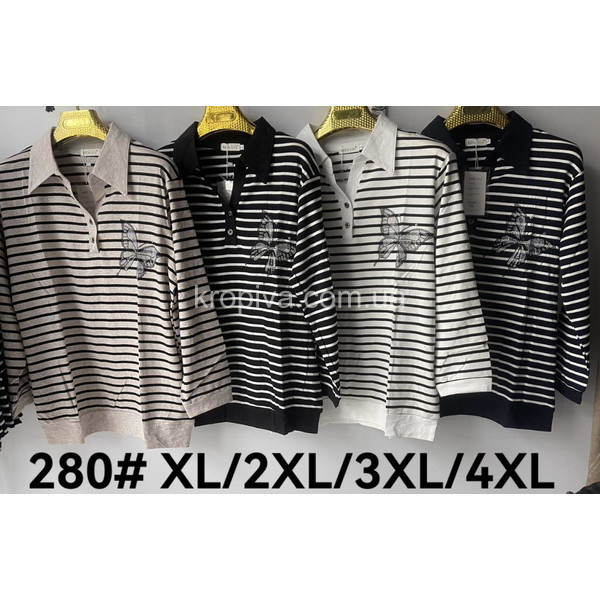 Жіноча кофта 280 батал оптом 250725-005