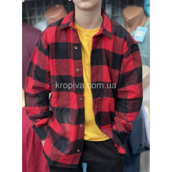 Дитяча сорочка 13-16 років Туреччина осінь оптом 260825-624