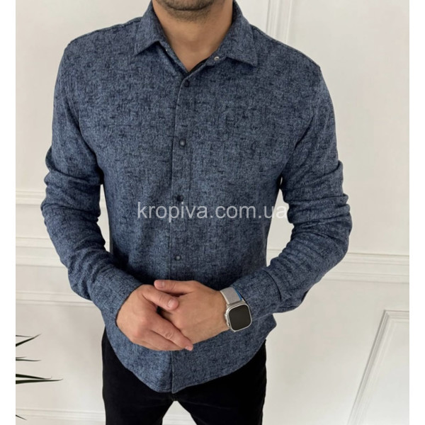 Мужская рубашка норма осень Турция оптом 050925-663
