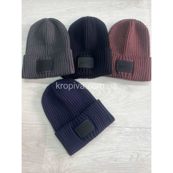 Мужская шапка одинарная микс оптом 160925-601