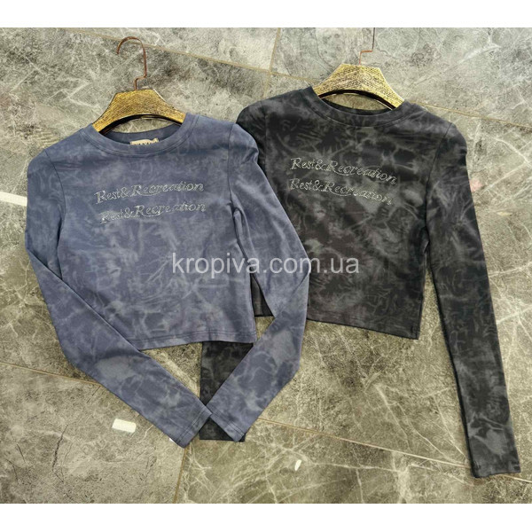 Женский лонгслив норма хлопок оптом 210925-687