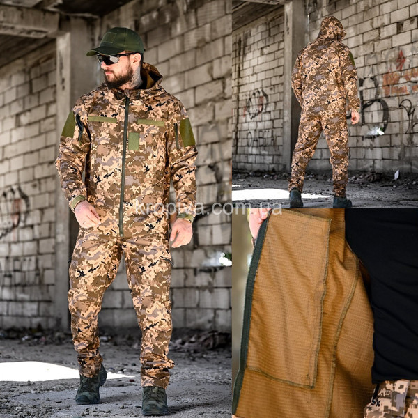 Костюм Softshell waterproof для ЗСУ оптом 250925-650
