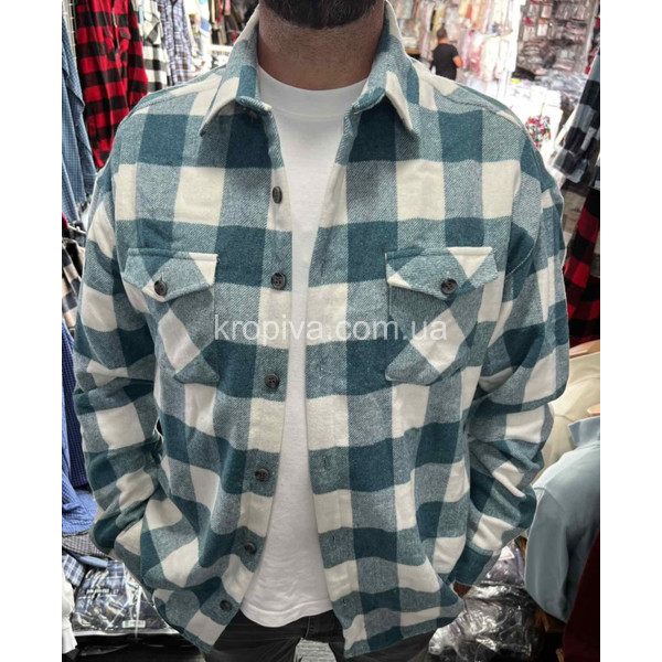 Мужская рубашка шерсть Турция оптом 250925-698