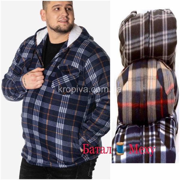 Мужская рубашка на меху микс оптом 021025-721