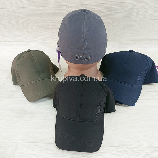 Мужская кепка на резинке без регулятора микс оптом 101025-731