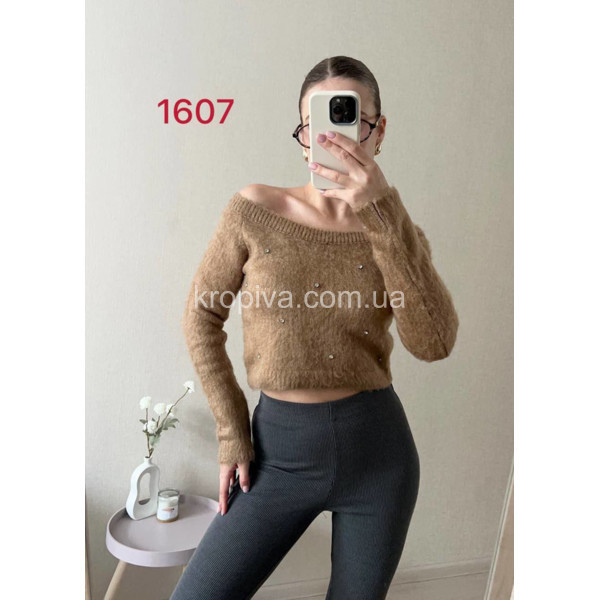 Женский укороченный свитер 1607 оптом 171025-192