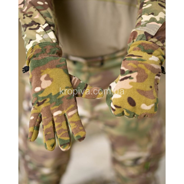 Рукавички тактичні фліс для ЗСУ оптом 171025-600